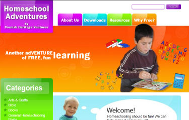 Our New Homeschooling Website is Live :)